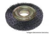 Escova Circular Ondulada em Aço Carbono 10x2x1