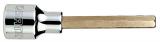 Chave Soquete Ponta Allen Longo 1/2” x 4mm - Sata